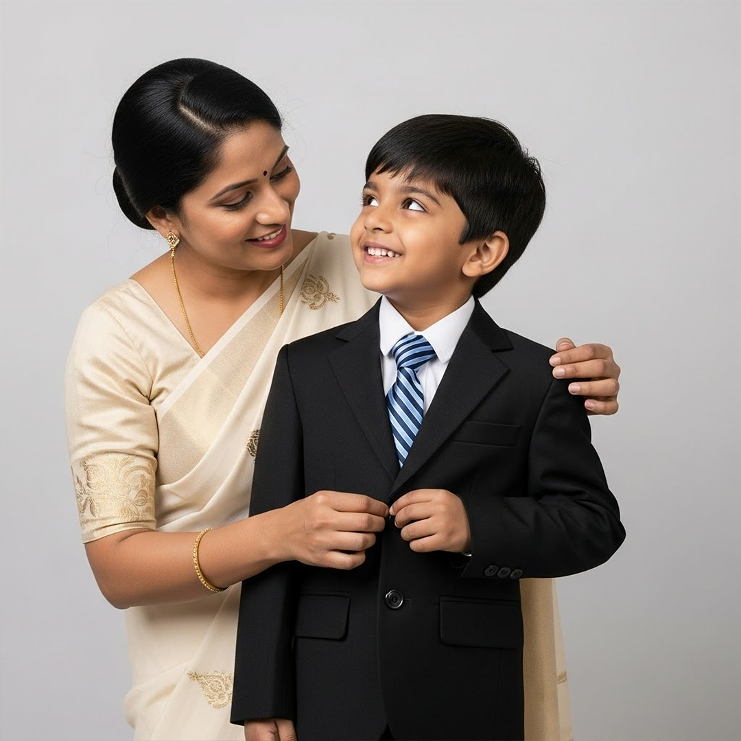 Piece Suit Set Black